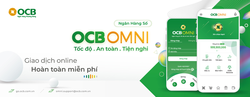 OCB Omni mang đến cho khách hàng các trải nghiệm “Tốc độ - Tiện nghi – An toàn”