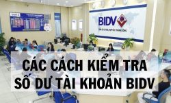 6 cách kiểm tra tiền trong thẻ ATM BIDV nhanh nhất 2022