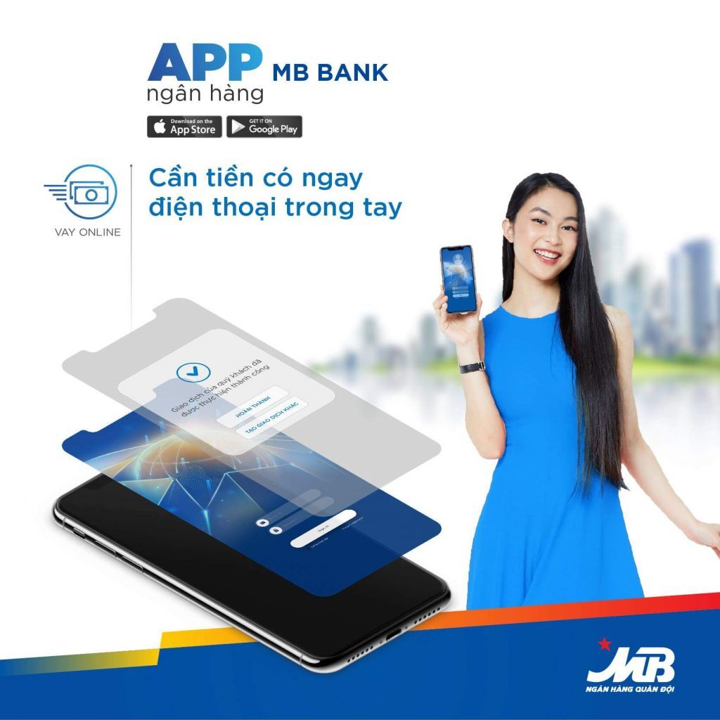 Những ưu điểm khi vay online MB Bank